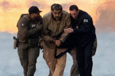 Slik fanget USA Maduro