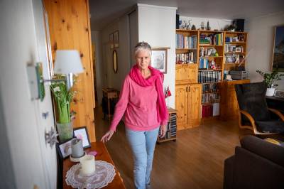 Klarte ikke å selge en eneste leilighet. Alle Astrids naboer ble skiftet ut.