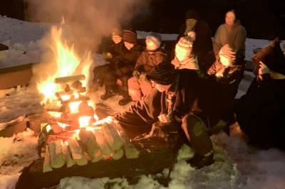 «Friluftslivets år» starta med bål • Birkenesavisa