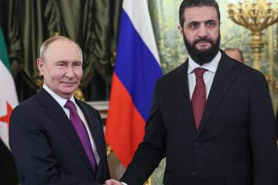 Syrias nye leder på besøk i Kreml