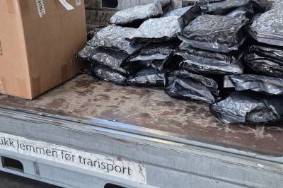 200 kilo marihuana beslaglagt i postpakker på vei til Oslo-firma