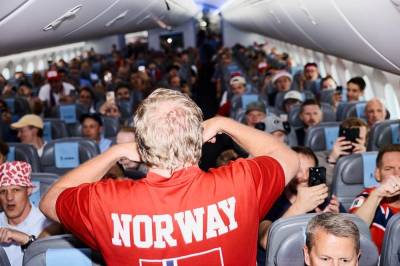 Her «ror» Norses VM-fly til New York