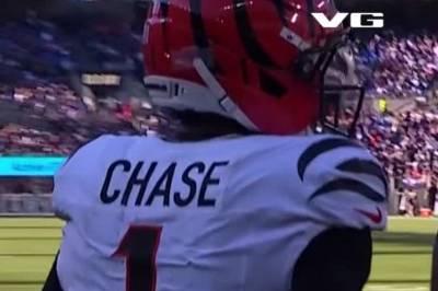 Touchdown: Chase, Bengals
