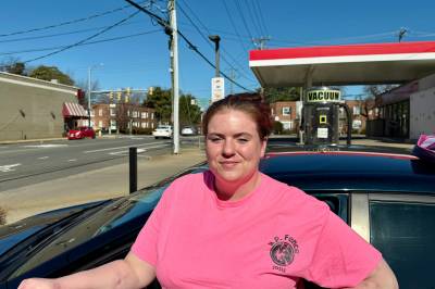 Hun synes bensinprisene er «sprø». Iran-krigen har utløst en ny front mot Trump. 