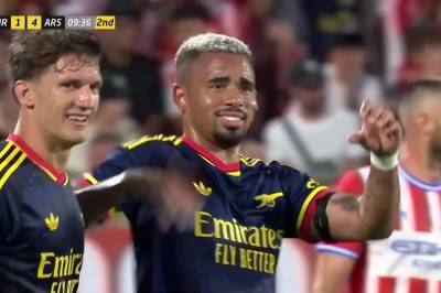 Gabriel Jesus setter 4-1 mot Girona