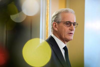 Støre på Sundvolden