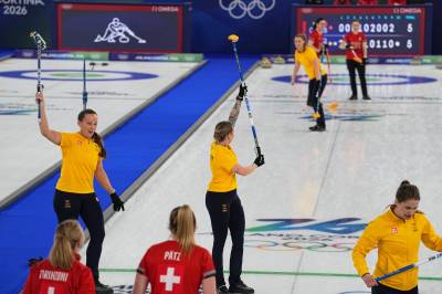 Sverige avsluttet OL med curlinggull