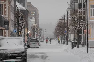 Venter mer snø. Slik ser det ut på veiene nå.