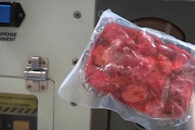 På vei til månen: Dette skal de spise