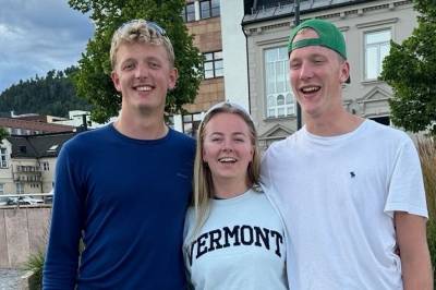 Brødrene er godt over to meter høye – og er på landslaget i hver sin idrett