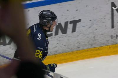 Justin Kloos med mål mot Brynäs