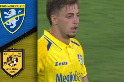 Se høydepunktene fra Frosinone Calcio - Juve Stabia