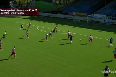 Se høydepunktene: Godset vant komfortabelt mot Strømmen IF