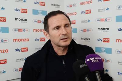 Coventry stormer mot Premier League med Frank Lampard ved roret