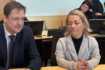 Sandra Borch i retten – tilstår promillekjøring