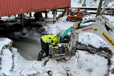 Derfor graves det her: – Vil ikke påvirke bruken