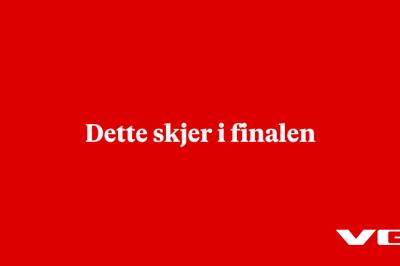 Dette skjer i finalen