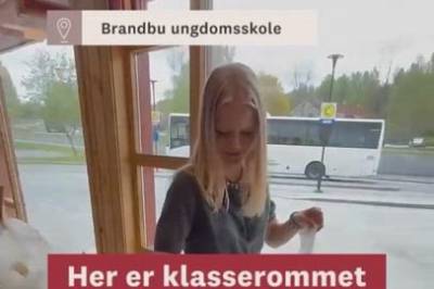 Her er klasserommet byttet ut med praktisk arbeid