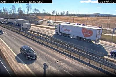 Dieselbrølet på vei mot Oslo – stanset av politiet