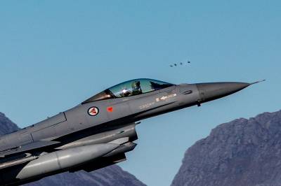 F–16 gaven til Ukraina: Endte opp i Belgia