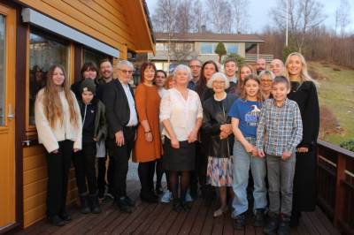 Olga Holgersen: 95 år og framleis aktiv