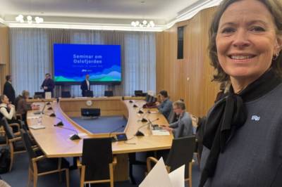 Kjemper for Oslofjorden på Stortinget