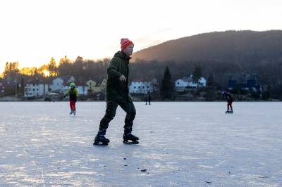 – Da jeg så utover Tveitevannet, ble jeg svært overrasket – nesten sjokkert