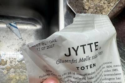 Fikk hakeslepp da hun så hva som lå i melet