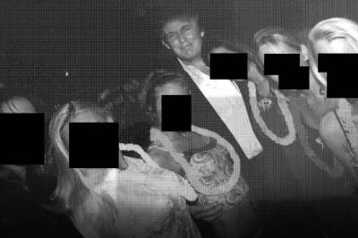 Nye bilder av Trump fra Epstein-eiendom – viser Trump sammen med flere kvinner