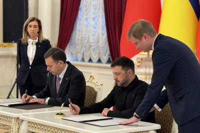 Ukraina og Portugal er enige om samproduksjon av ukrainske sjødroner