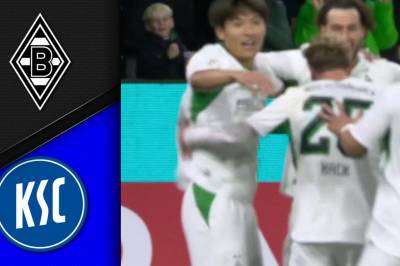 Se høydepunktene fra Borussia Monchengladbach - Karlsruher SC