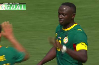 Sadio Mane scorer mot USA