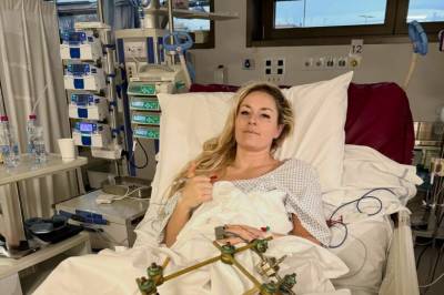 Vonn publiserte bilde fra sykesengen – har operert tre ganger etter skrekkfallet