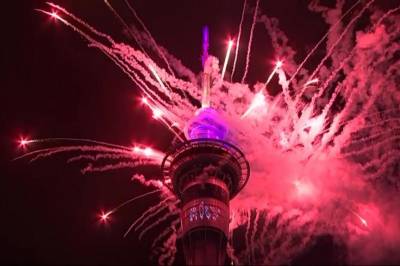 New Zealand blir det andre landet som ønsker 2026 velkommen