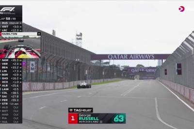 George Russel vant – dobbelt Mercedes i Melbourne