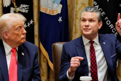 Donald Trump og Pete Hegseth kommer med nyhet