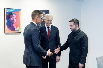 Zelenskyj tok initiativet til Oslo-møtet