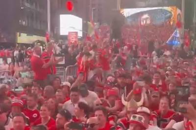 Her ror Blivakker-gründer Einar Øgrey Brandsdal på Times Square
