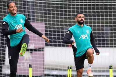 SE: Direkte fra Liverpool-trening etter Salah-bråket