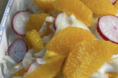 Appelsin og fennikelsalat