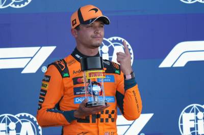 Etterlengtet seier for Norris – Antonelli trøblet på Miami-sprinten