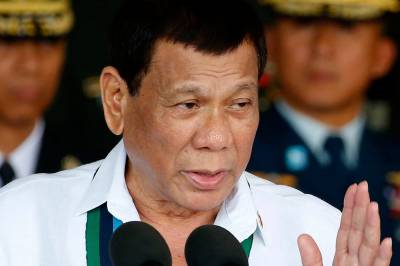 Rettsmøte i ICC i saken mot ekspresident Duterte