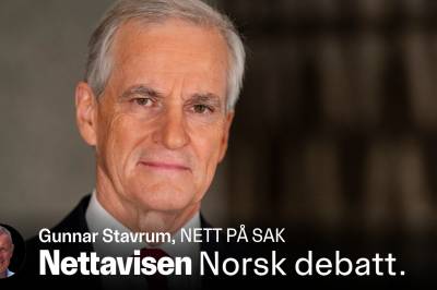 Statsminister Jonas Gahr Støre: «Vi må være forberedt på at krig kan ramme Norge»