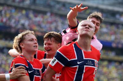 Tidenes seier: Norge banket Brasil gule og blå