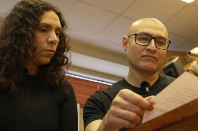 Kunsterparet fra Iran rømte fra hjemlandet til Bodø