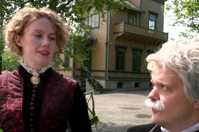 Har sommerjobb som Nina og Edvard Grieg: – Du får jekke meg ned