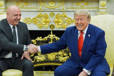 Libanons president fikk løfter om hjelp fra Trump