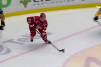 Dylan McLaughlin med mål mot Luleå