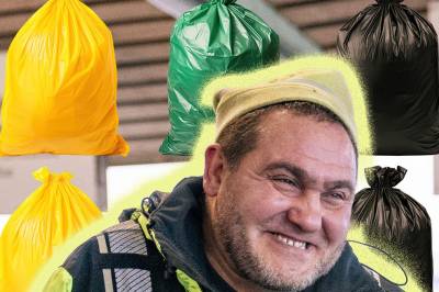 Enarmede Dmytro sper glede på miljøstasjonen