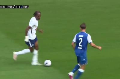 Mikey Moore scorer mot TSG 1899 Hoffenheim